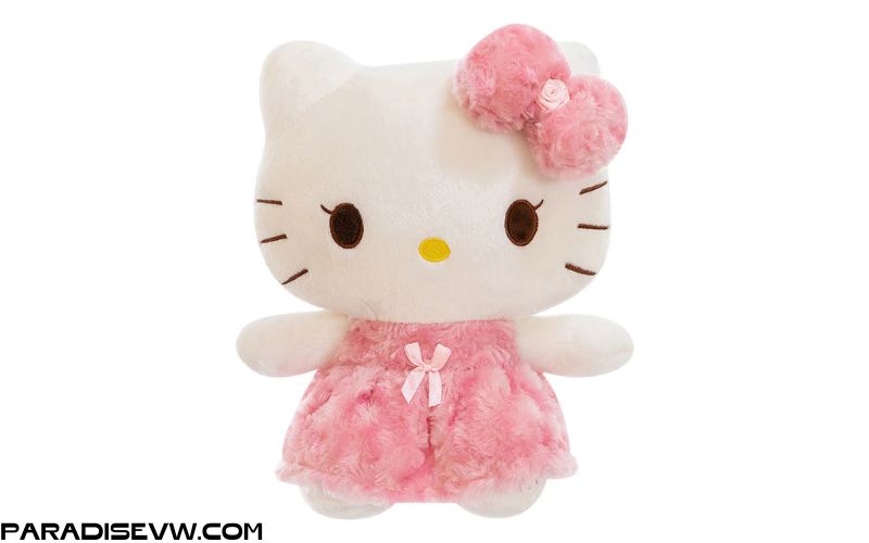 Gấu bông Hoạt hình Hello kitty Melody